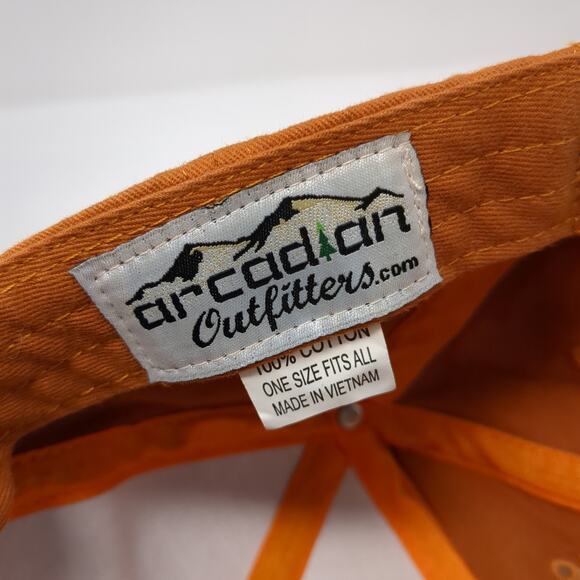 Life Is Better In The Mountains Baseball Cap Brown One Size Arcadian Outfitters - Picture 9 of 9